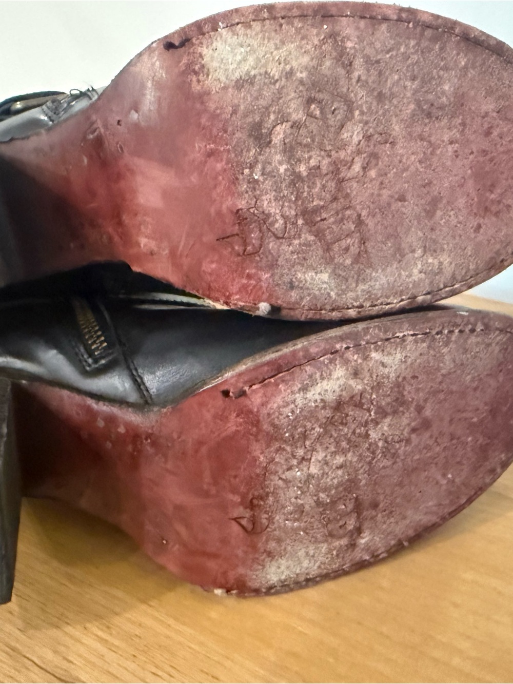 freebird Black Leather Buckle Ankle Booties - Picture 7 of 7